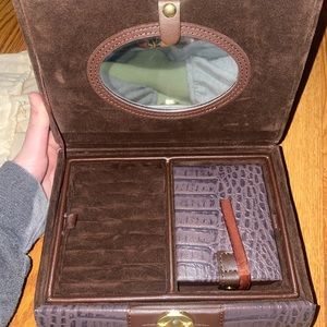 RaGar Tuscany Collection Brown Jewelry Box (Vintage)